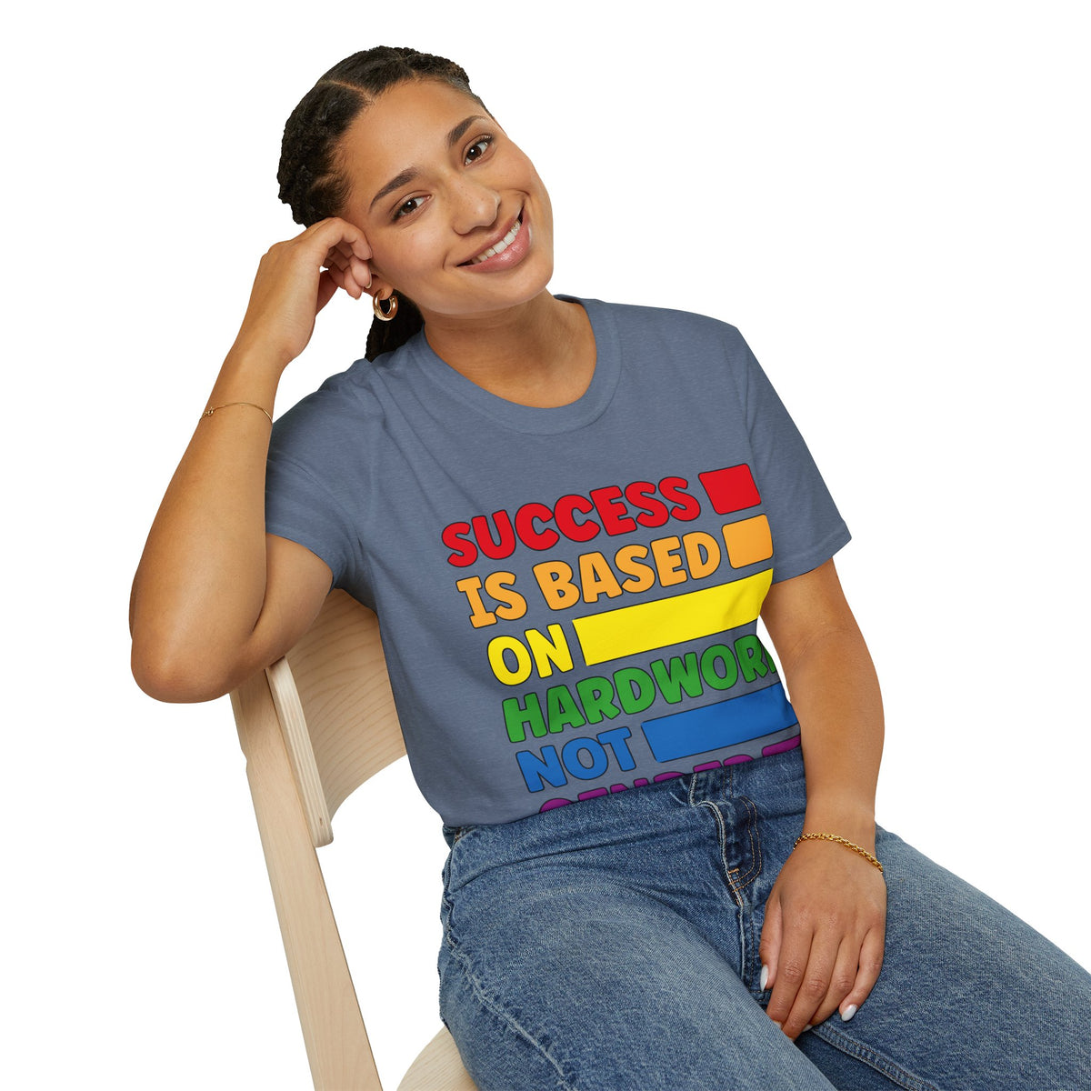 Success is Based on Hardwork T-Shirt (LGBTQ)