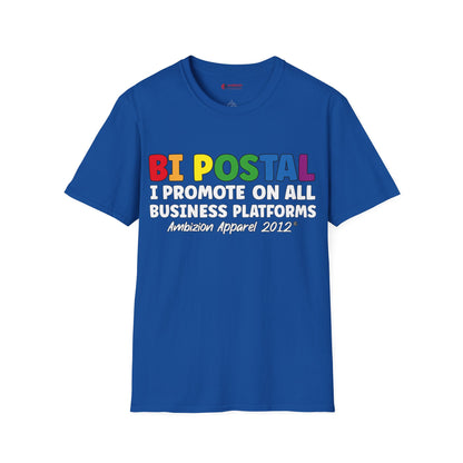 Bi Postal Unisex T-Shirt (LGBTQ)