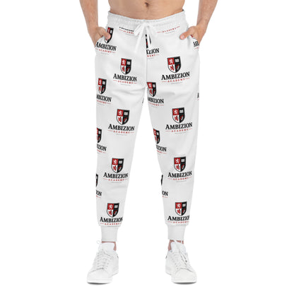Unisex Ambizion Academy Joggers — White