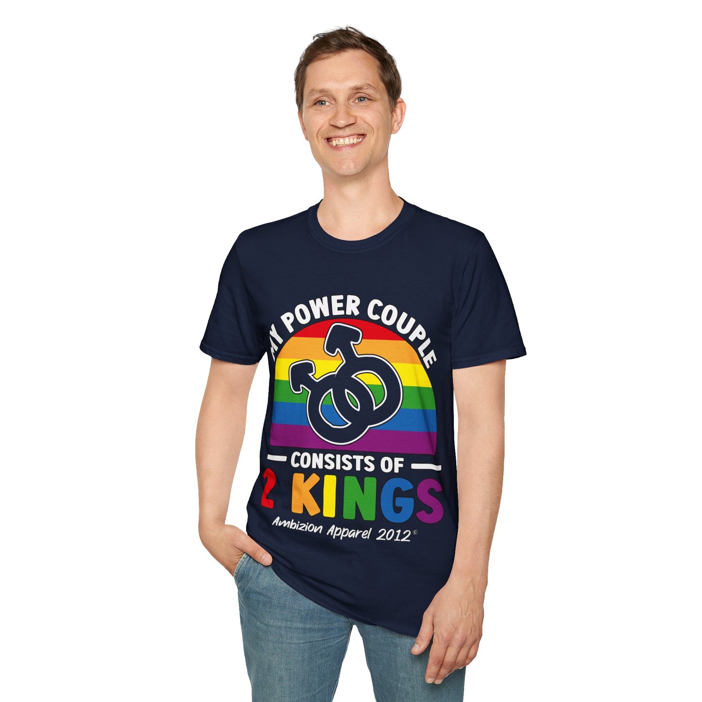 My Power Couple 2 Kings Unisex T-Shirt (LGBTQ)