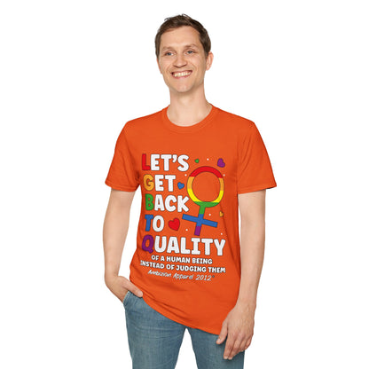 LGBTQ (Let's Get Back to Quality) Unisex T-Shirt (LGBTQ)