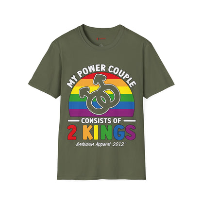 My Power Couple 2 Kings Unisex T-Shirt (LGBTQ)