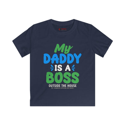 My Daddy is a Boss Kids Unisex Tee