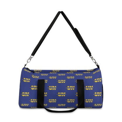 UNStoppable Blue Duffel Bag — Bold Travel & Gym Tote