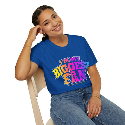 I'm My Biggest Fan Cheerleader Unisex T-Shirt