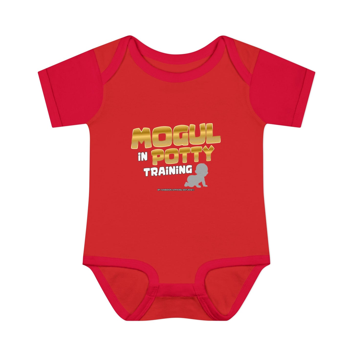 Mogul in Potty Training" Infant Onesie