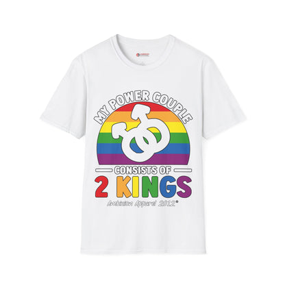 My Power Couple 2 Kings Unisex T-Shirt (LGBTQ)