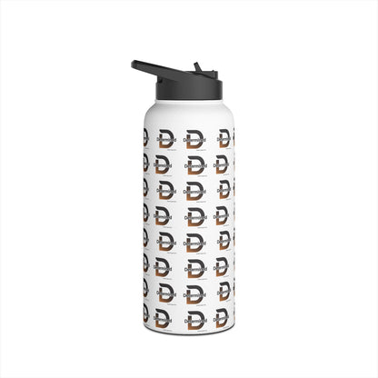 Determined Stainless Water Bottle — White