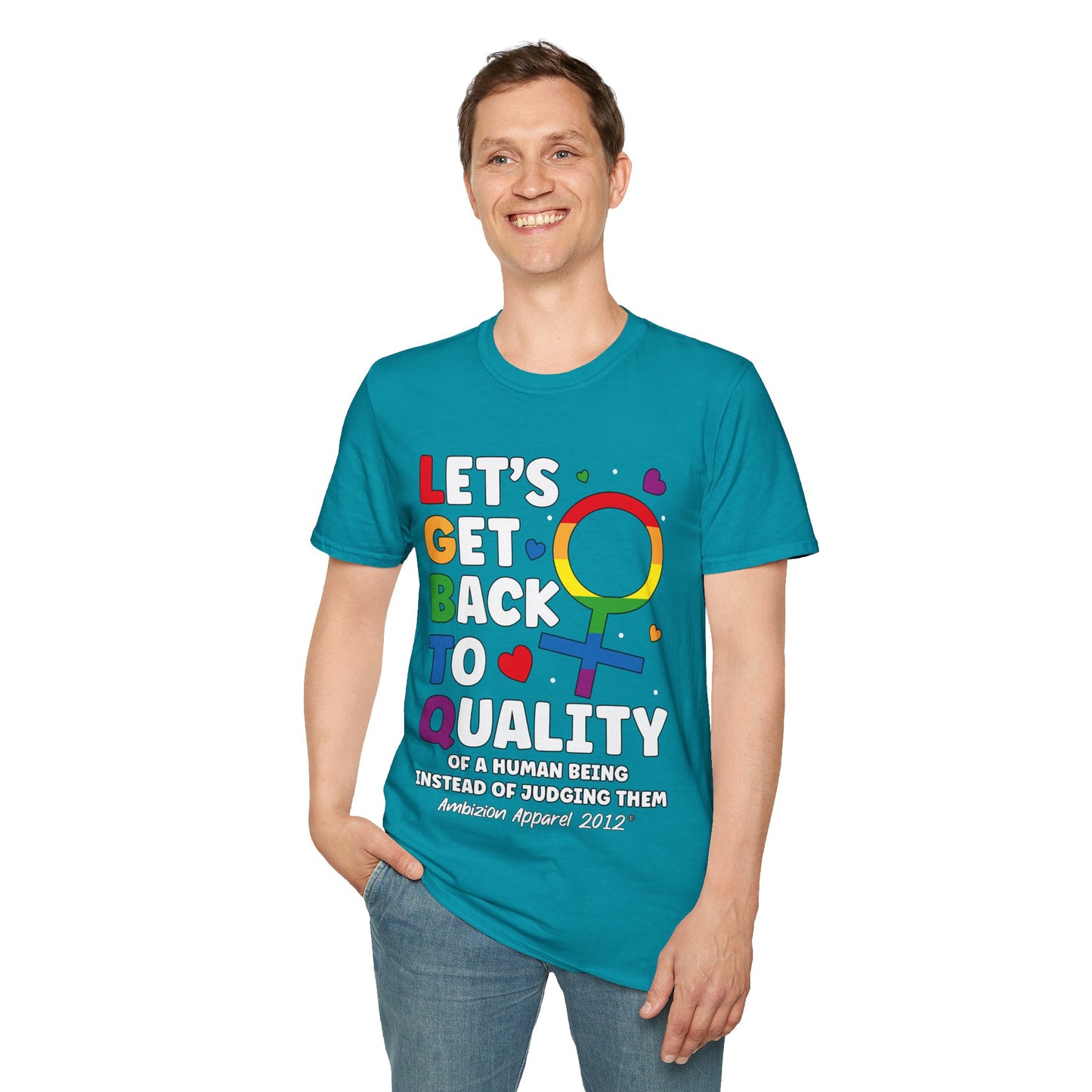 LGBTQ (Let's Get Back to Quality) Unisex T-Shirt (LGBTQ)