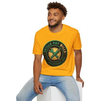 Skills Pay Bills Unisex T-Shirt