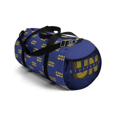 UNStoppable Blue Duffel Bag — Bold Travel & Gym Tote