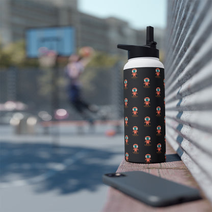 Visionary Stainless Water Bottle — Black
