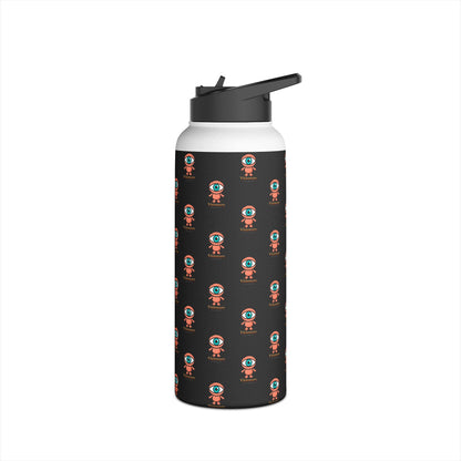 Visionary Stainless Water Bottle — Black