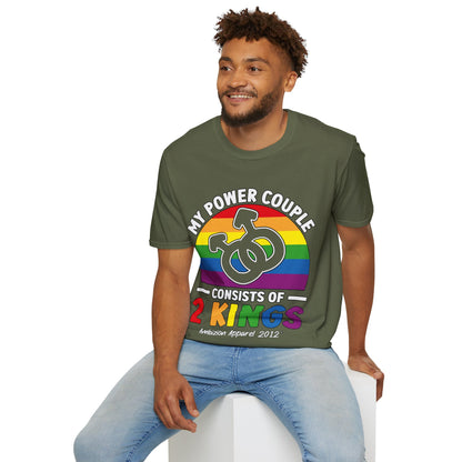 My Power Couple 2 Kings Unisex T-Shirt (LGBTQ)
