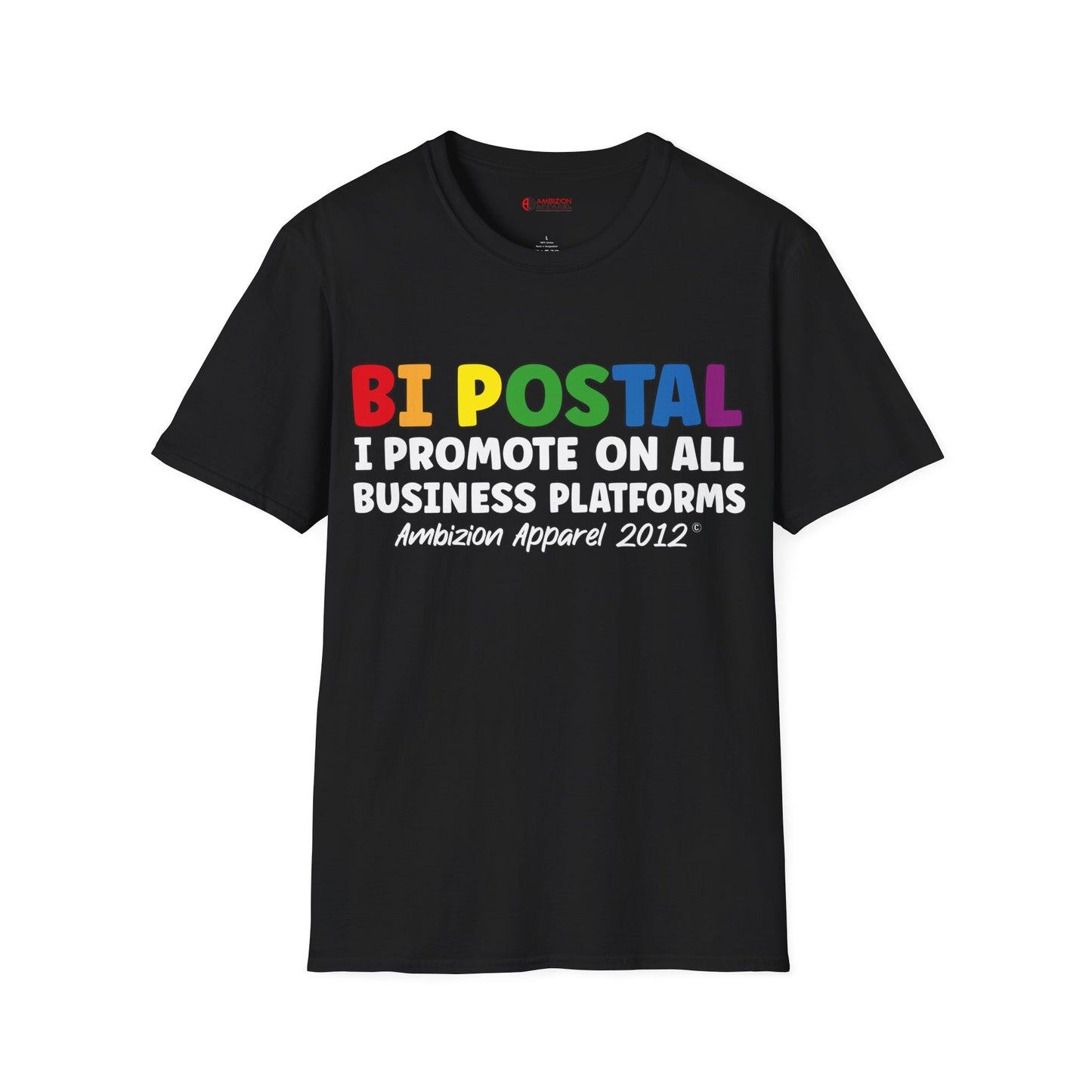 Bi Postal Unisex T-Shirt (LGBTQ)