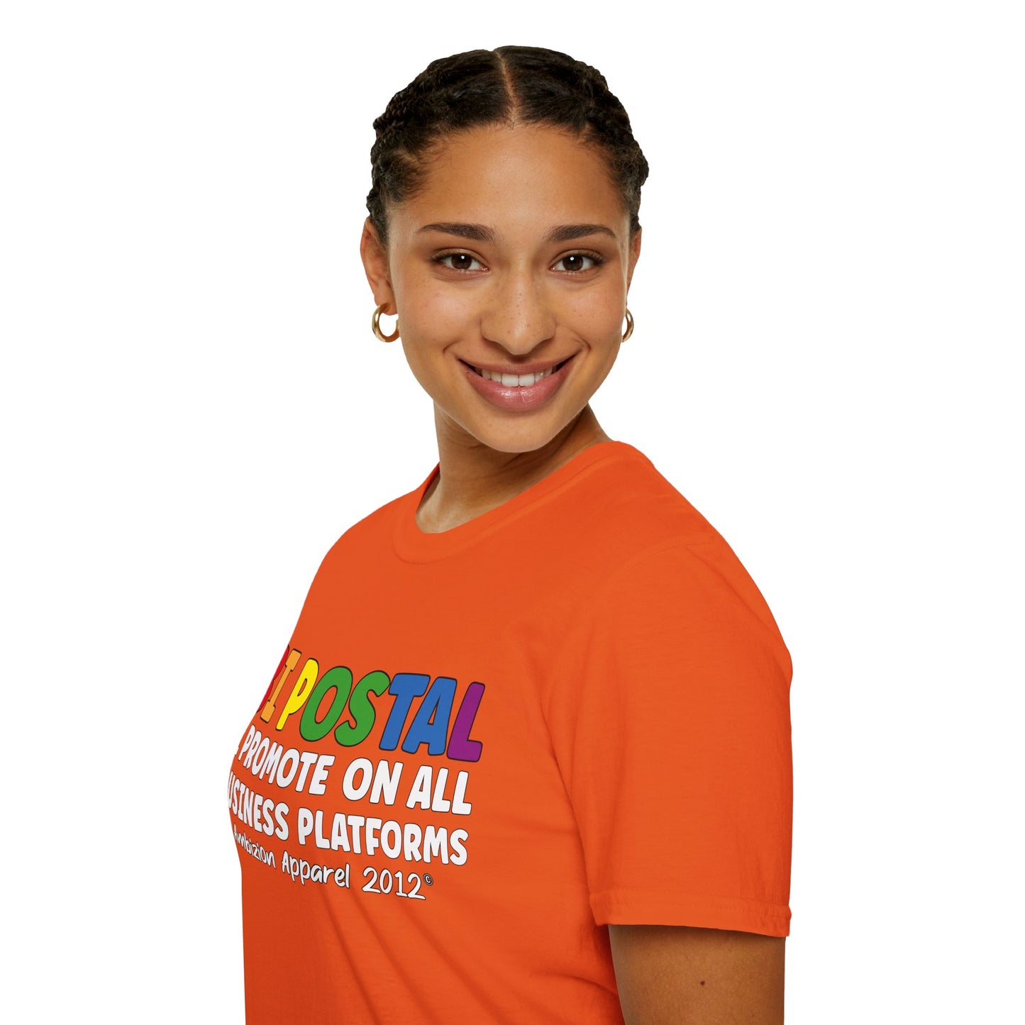 Bi Postal Unisex T-Shirt (LGBTQ)