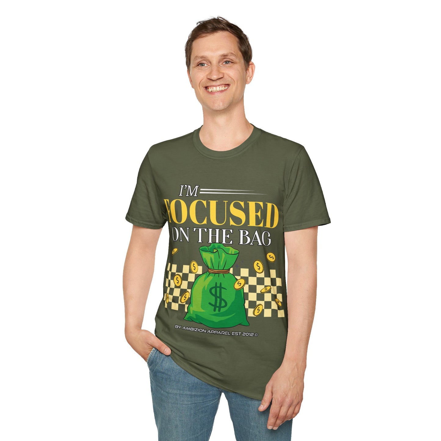 I'm Focused on the Bag Unisex T-Shirt