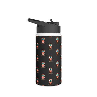Visionary Stainless Water Bottle — Black