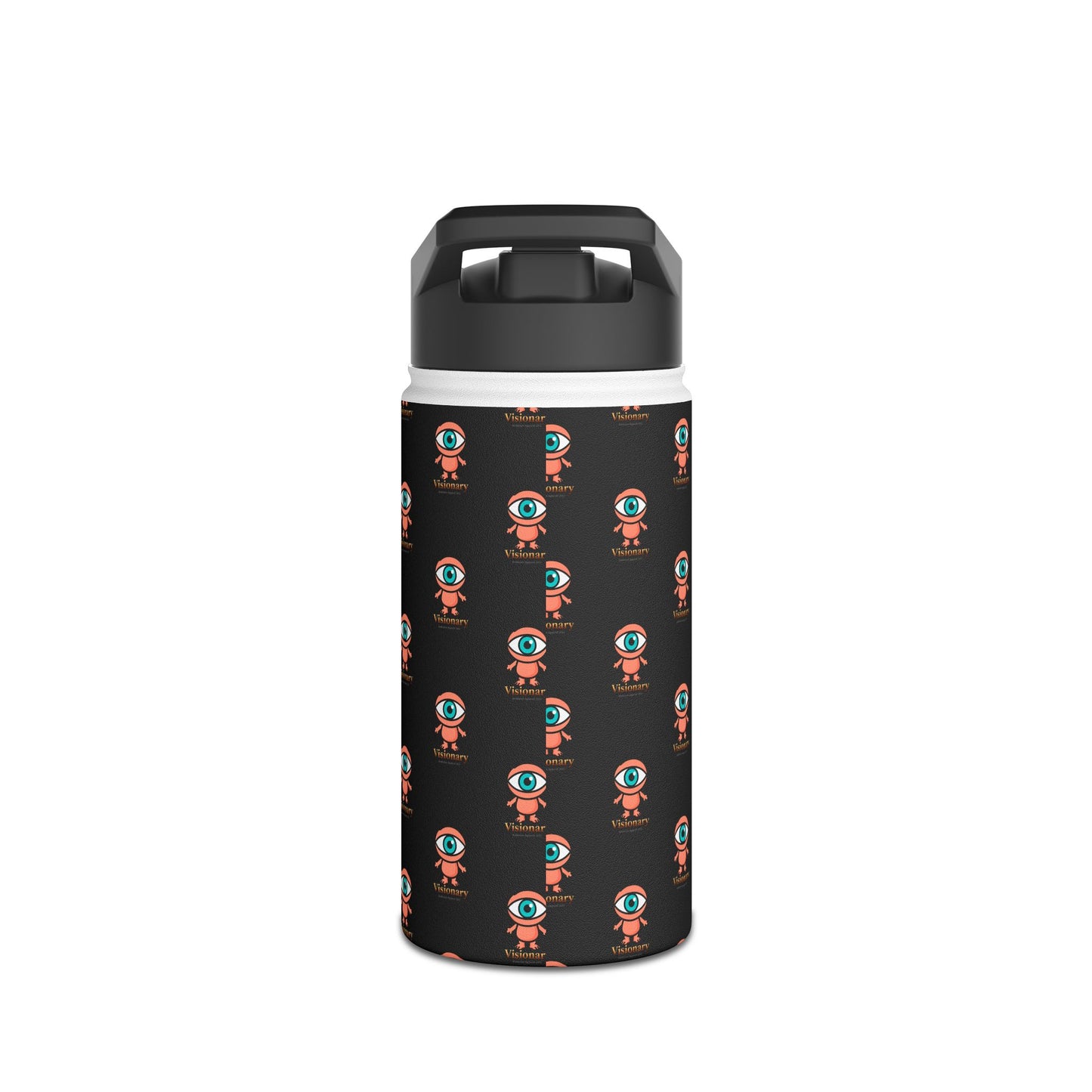 Visionary Stainless Water Bottle — Black