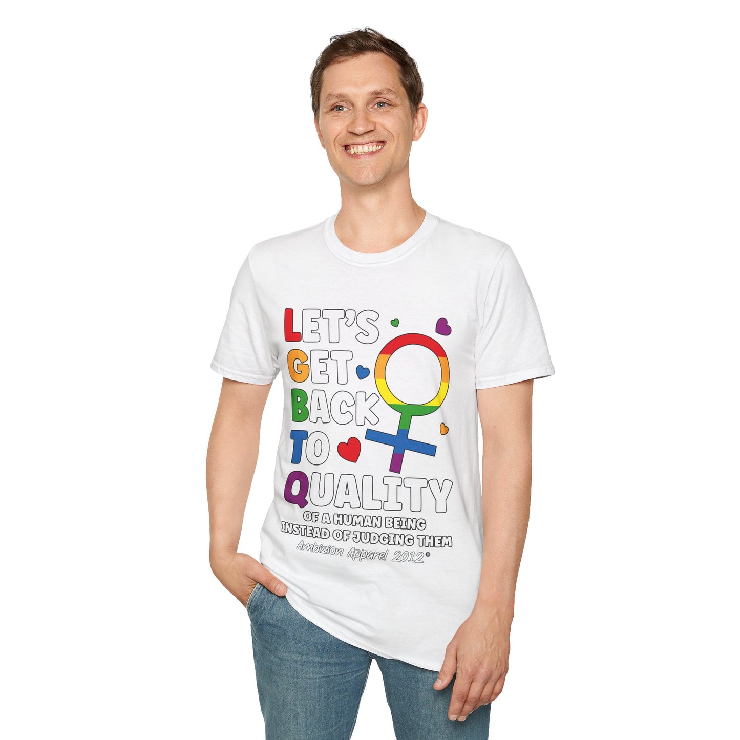 LGBTQ (Let's Get Back to Quality) Unisex T-Shirt (LGBTQ)