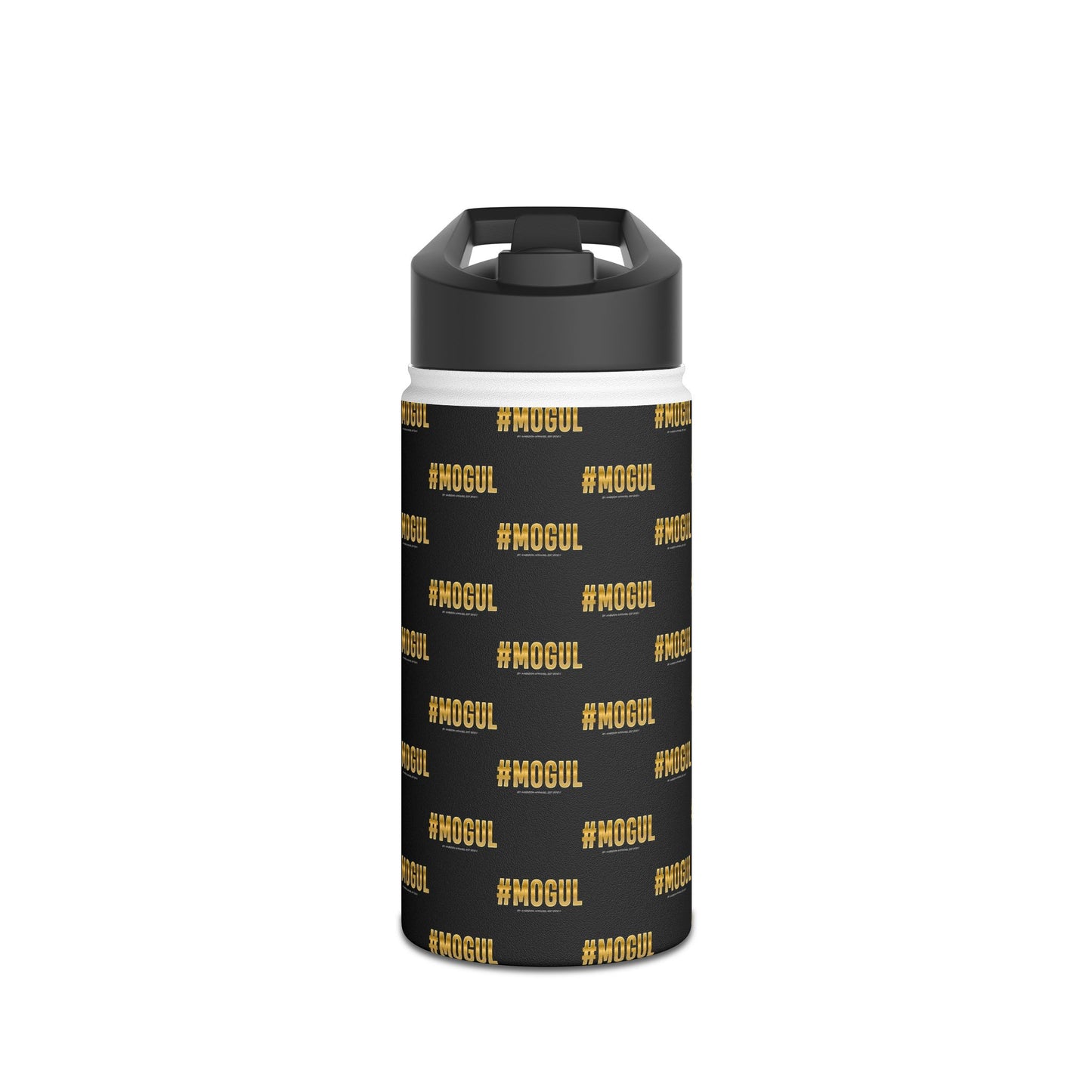 #Mogul Stainless Water Bottle — Black