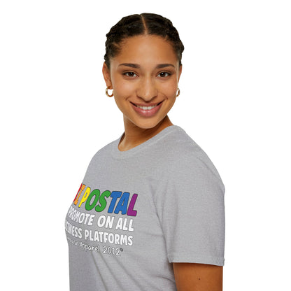 Bi Postal Unisex T-Shirt (LGBTQ)