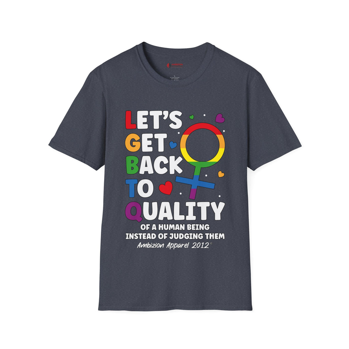 LGBTQ (Let's Get Back to Quality) Unisex T-Shirt (LGBTQ)