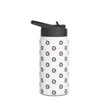 Determined Stainless Water Bottle — White