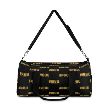 #Mogul Black Duffel Bag — Bold Travel & Gym Tote