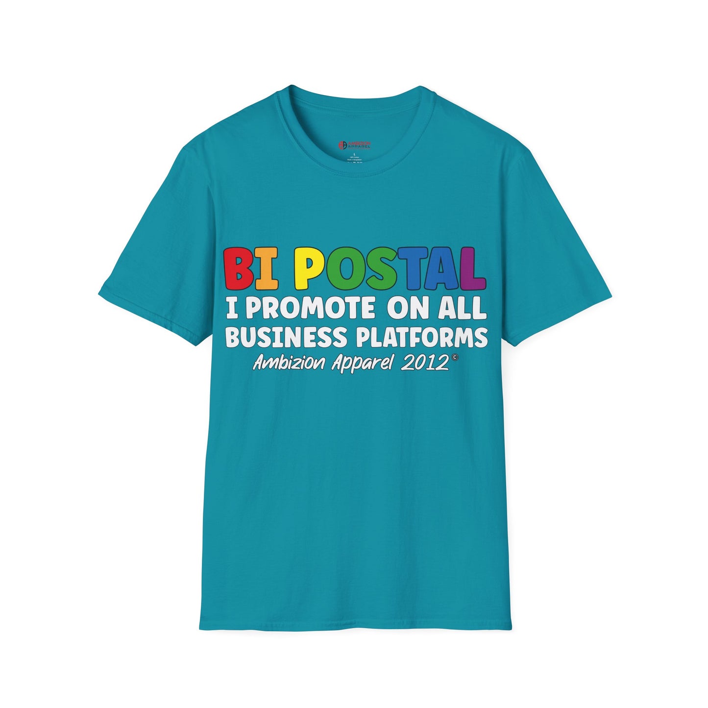 Bi Postal Unisex T-Shirt (LGBTQ)