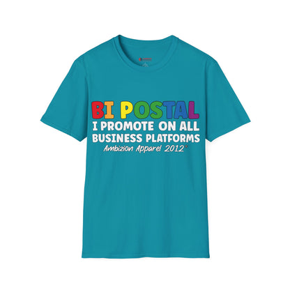 Bi Postal Unisex T-Shirt (LGBTQ)
