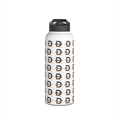 Determined Stainless Water Bottle — White