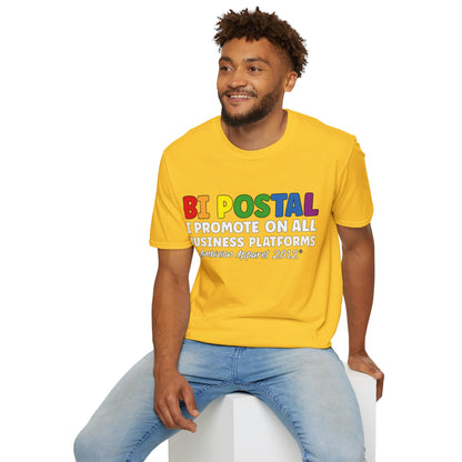 Bi Postal Unisex T-Shirt (LGBTQ)