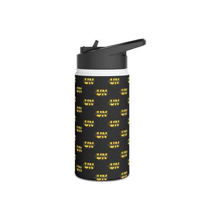 UNStoppable  Stainless Water Bottle — Black