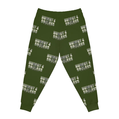 Unisex Hungry 4 Success Joggers — Green
