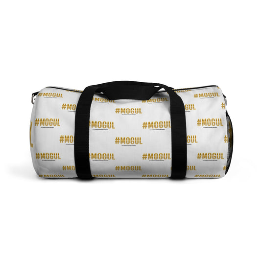 #Mogul White/Black Duffel Bag