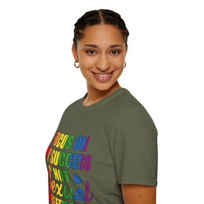 Focus On My Success Unisex T-Shirt (LGBTQ)