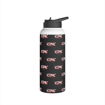Iconic Stainless Water Bottle — Black