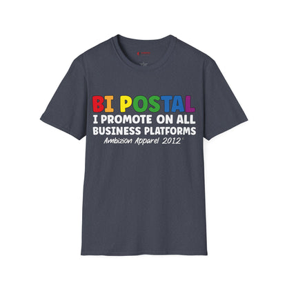 Bi Postal Unisex T-Shirt (LGBTQ)