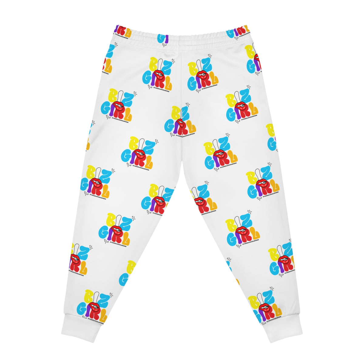 Unisex Ambizion Biz Girl Joggers — White
