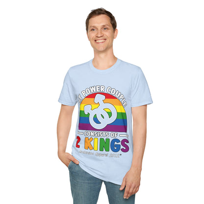 My Power Couple 2 Kings Unisex T-Shirt (LGBTQ)