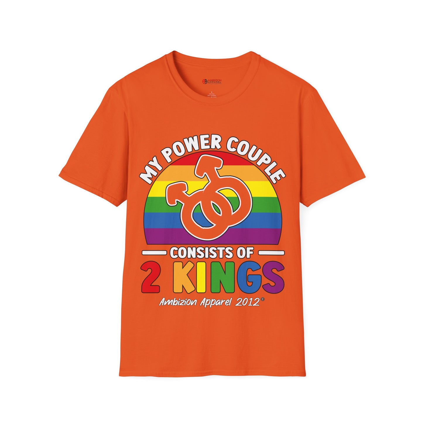 My Power Couple 2 Kings Unisex T-Shirt (LGBTQ)