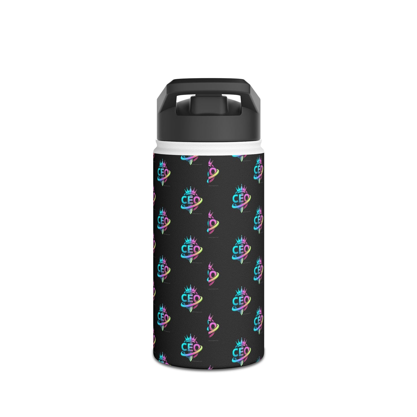 CEO  Stainless Water Bottle — Black