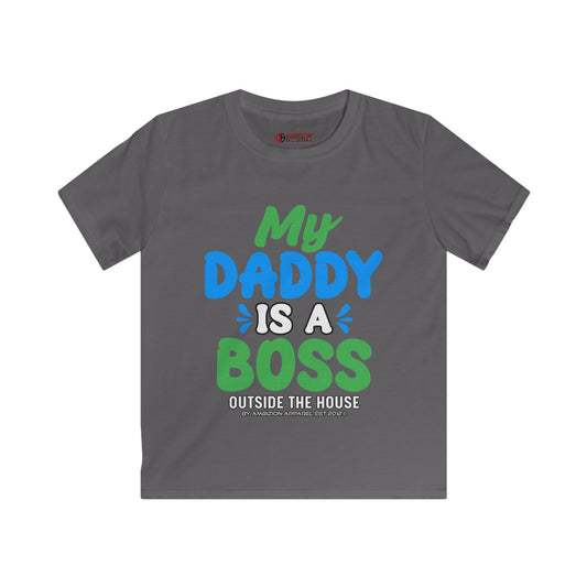 My Daddy is a Boss Kids Unisex Tee