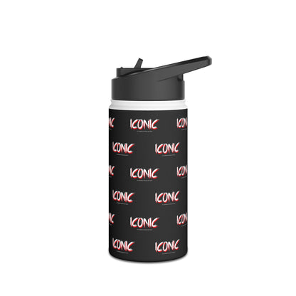 Iconic Stainless Water Bottle — Black