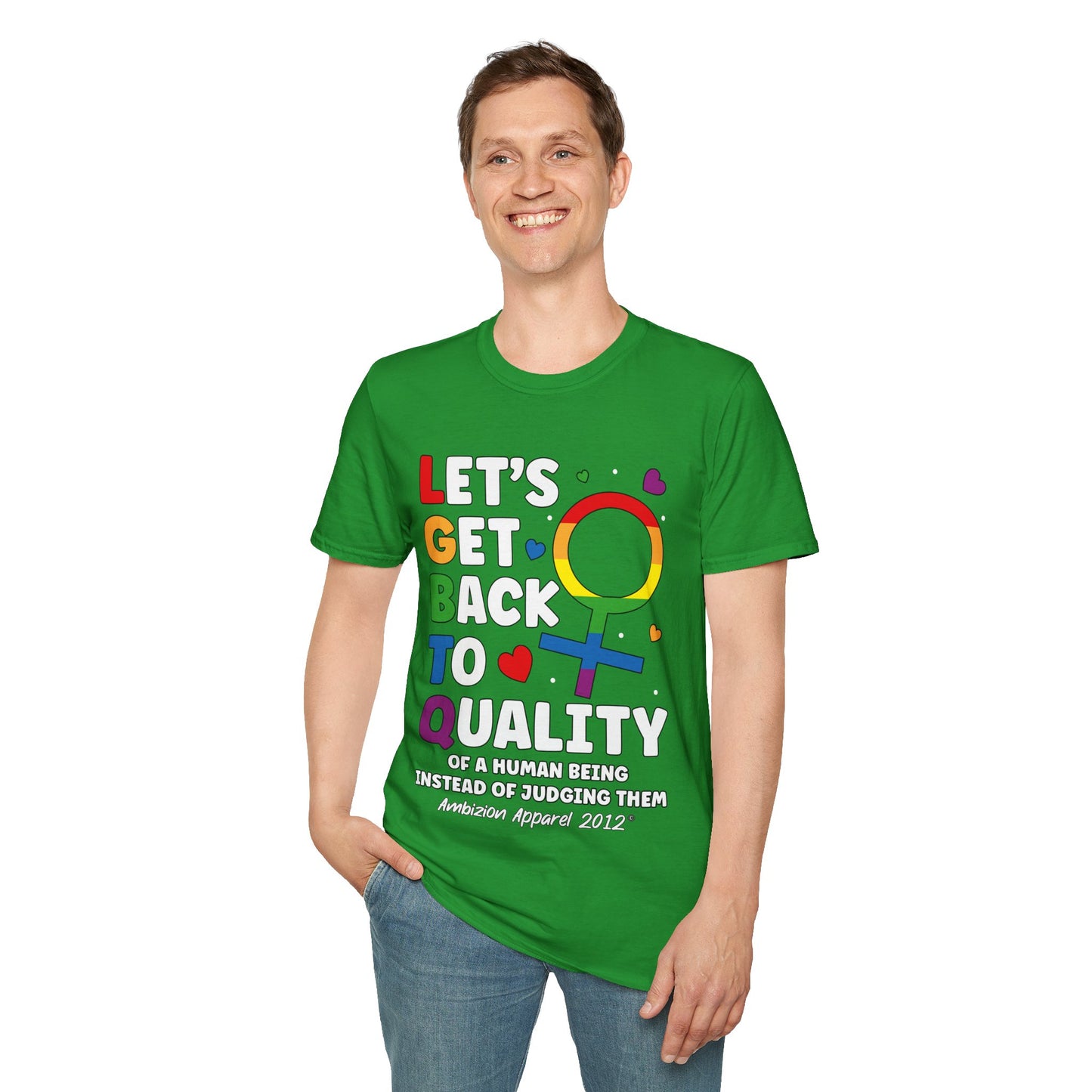 LGBTQ (Let's Get Back to Quality) Unisex T-Shirt (LGBTQ)