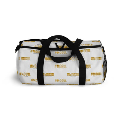 #Mogul White/Black Duffel Bag