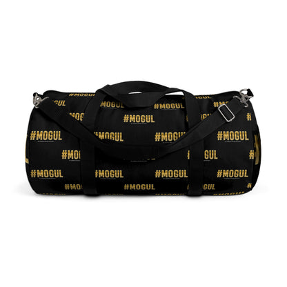 #Mogul Black Duffel Bag — Bold Travel & Gym Tote