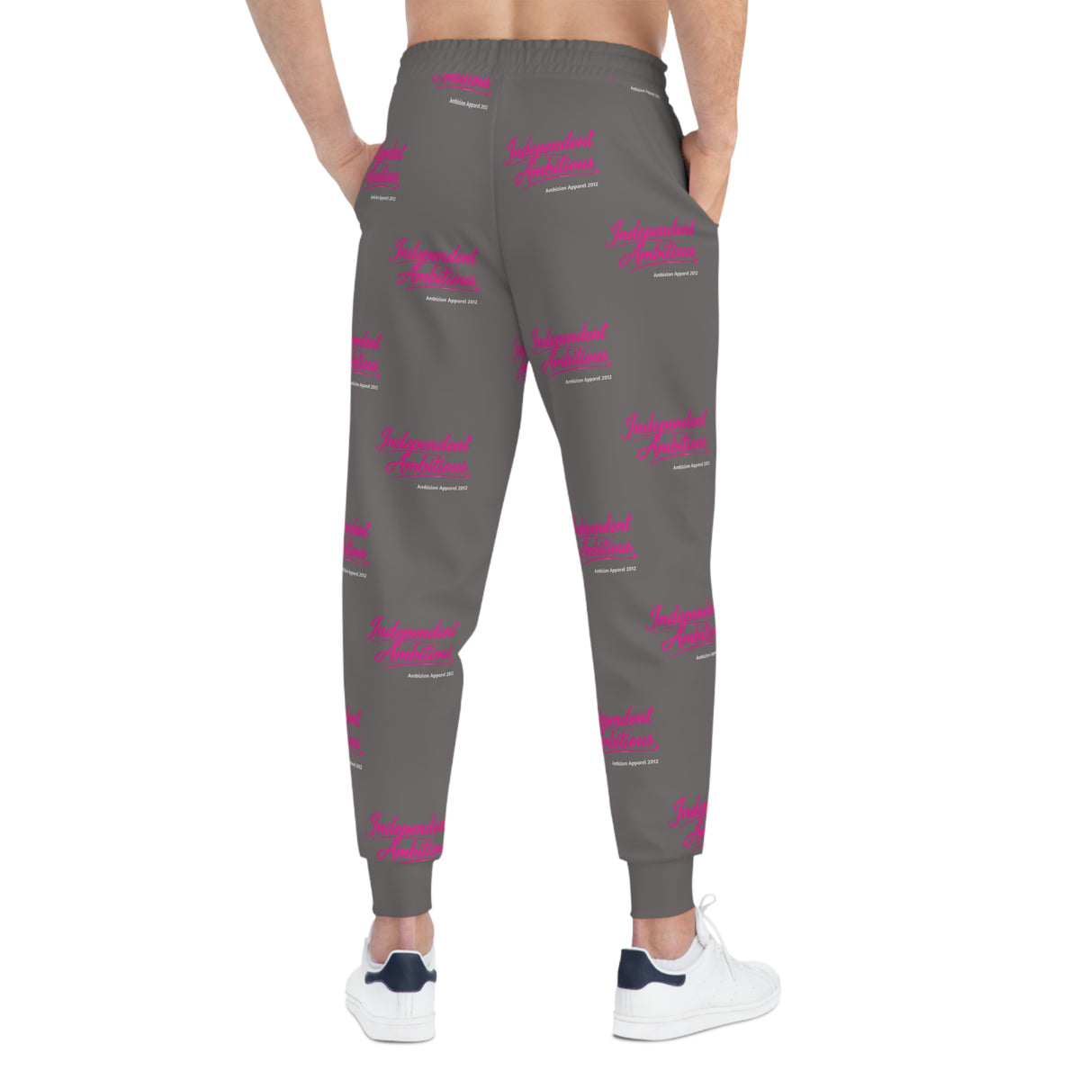 Unisex Independent Ambitious Joggers — Gray