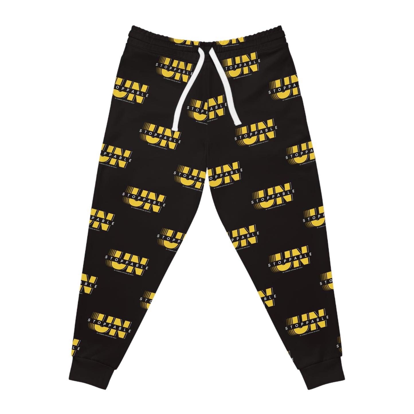 Unisex UnStoppable Joggers — Black